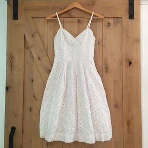 Lilly Pulitzer White Eyelet Dress Size 4